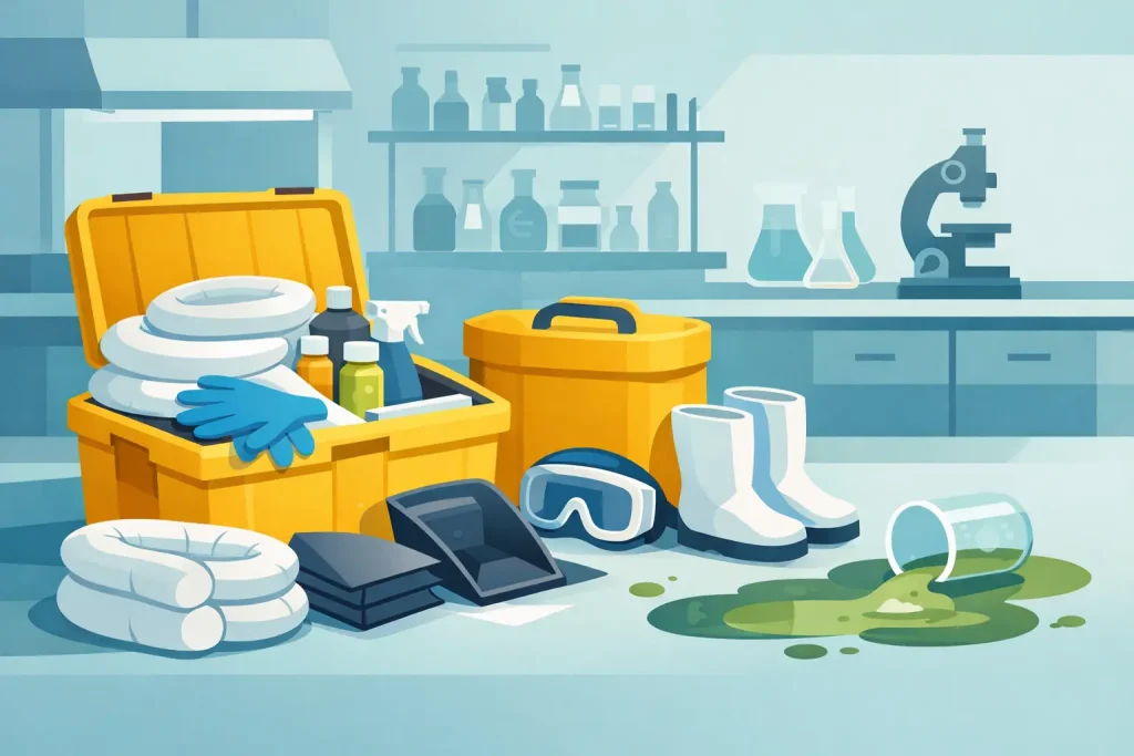 Chemical Spill Kit for Laboratory Use