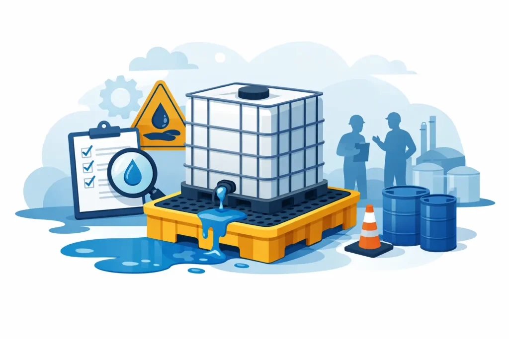 IBC Spill Pallet Requirements Explained 2 IBC Spill Pallet Requirements Explained