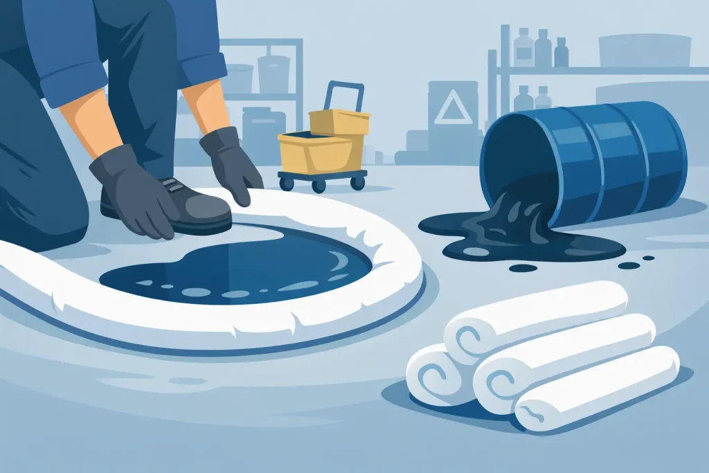 When to Use Absorbent Socks at Work