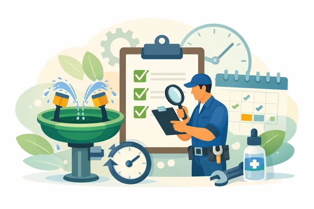 Eyewash Station Maintenance Schedule That Works