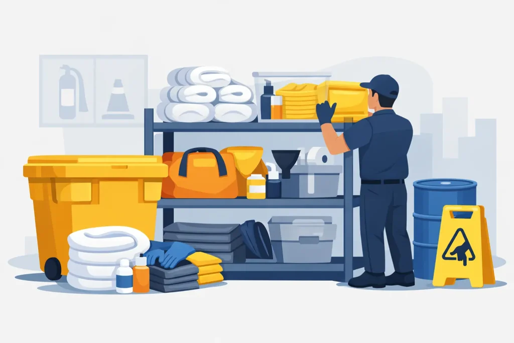 How to Store Spill Kits the Right Way